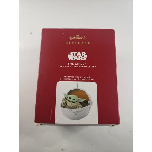 2020 Hallmark Keepsake The Child Star Wars The Mandalorian Ornament - Picture 1 of 4